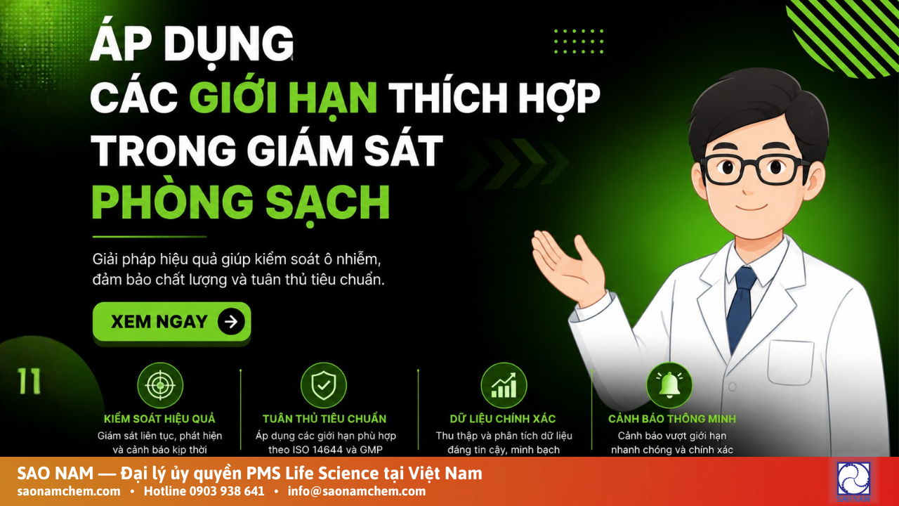 Áp Dụng Các Giới Hạn Thích Hợp Trong Giám Sát Phòng Sạch